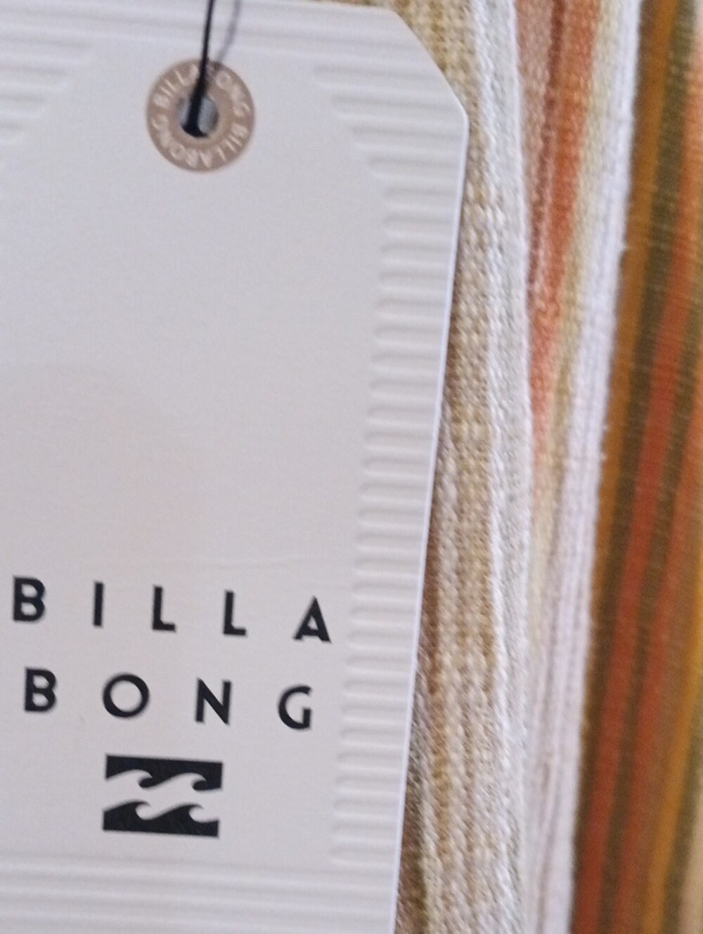 Billabong Yellow Striped Wide-Leg Pants - Picture 7 of 8